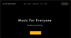 Desktop Screenshot of itsallaboutmusic.org